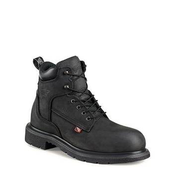 Red Wing DynaForce 6-inch Safety Toe - Cierne Nepremokave Topanky Panske, RW159SK